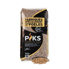 Granulés PIKS – Palette de 66 sacs (990kg) certifié (Din Plus)