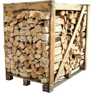 2x Palettes (chêne blanc + Hêtre/Charme) – Bûches de 50 cm